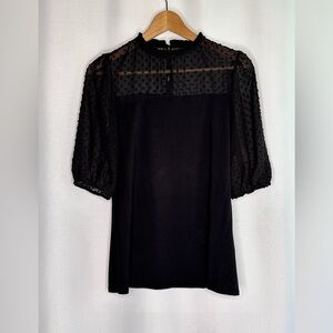 SUZY SHIER High Neck Blouse